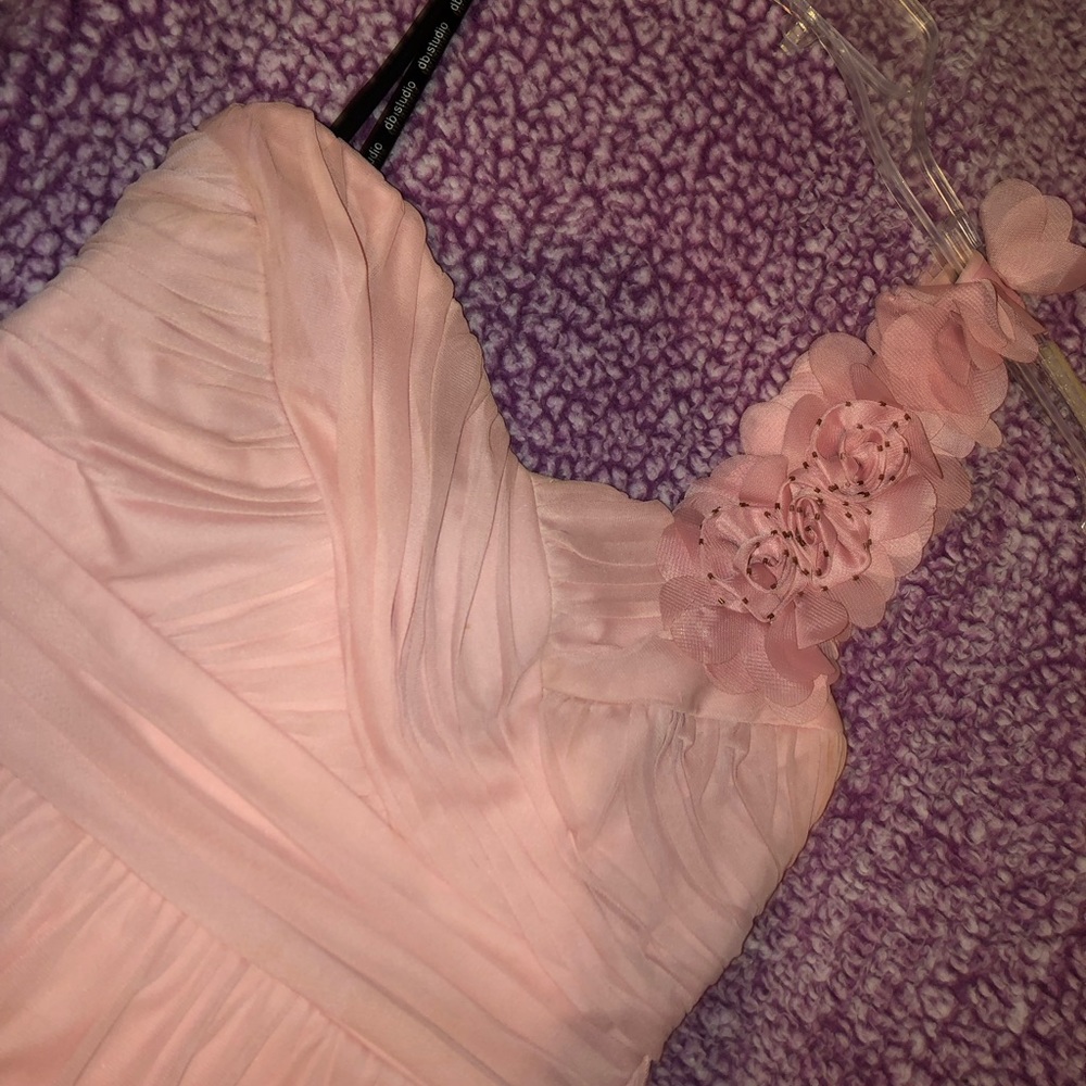 Cute high low, one shoulder dress